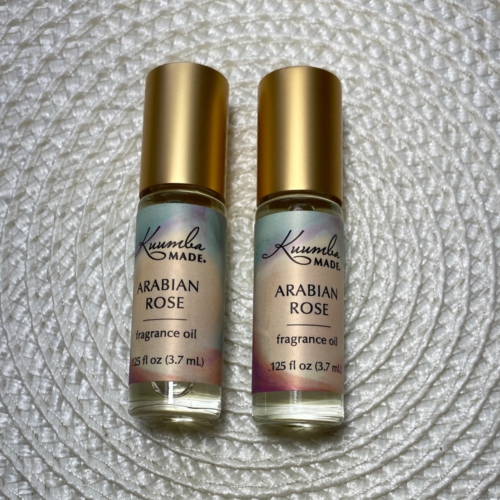 Kuumba made Arabian Rose  fragrance oil .125 fl oz./3.7ml (2X)